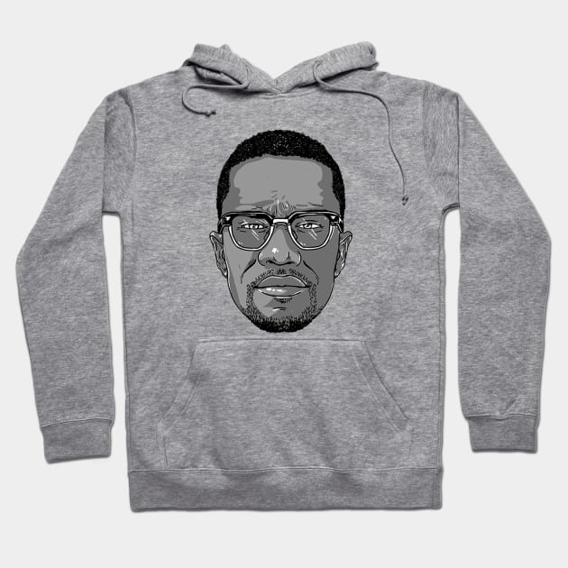 Malcolm X Hoodie by TambuStore